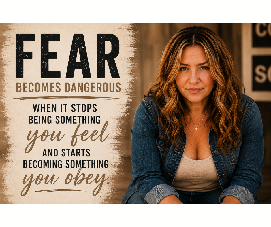WHEN FEAR STARTS MAKING YOUR DECISIONS