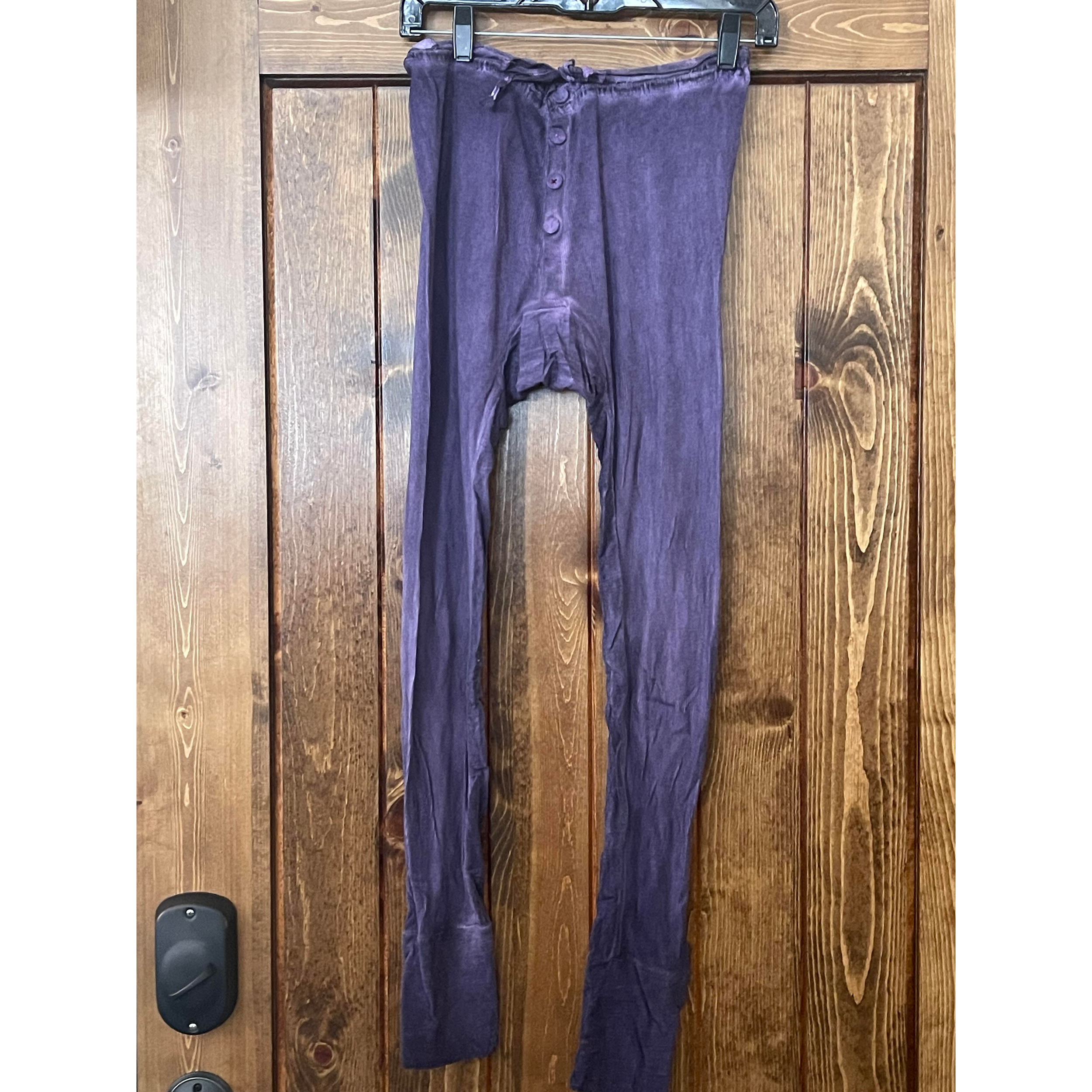 Long John Leggings in Stark Purple