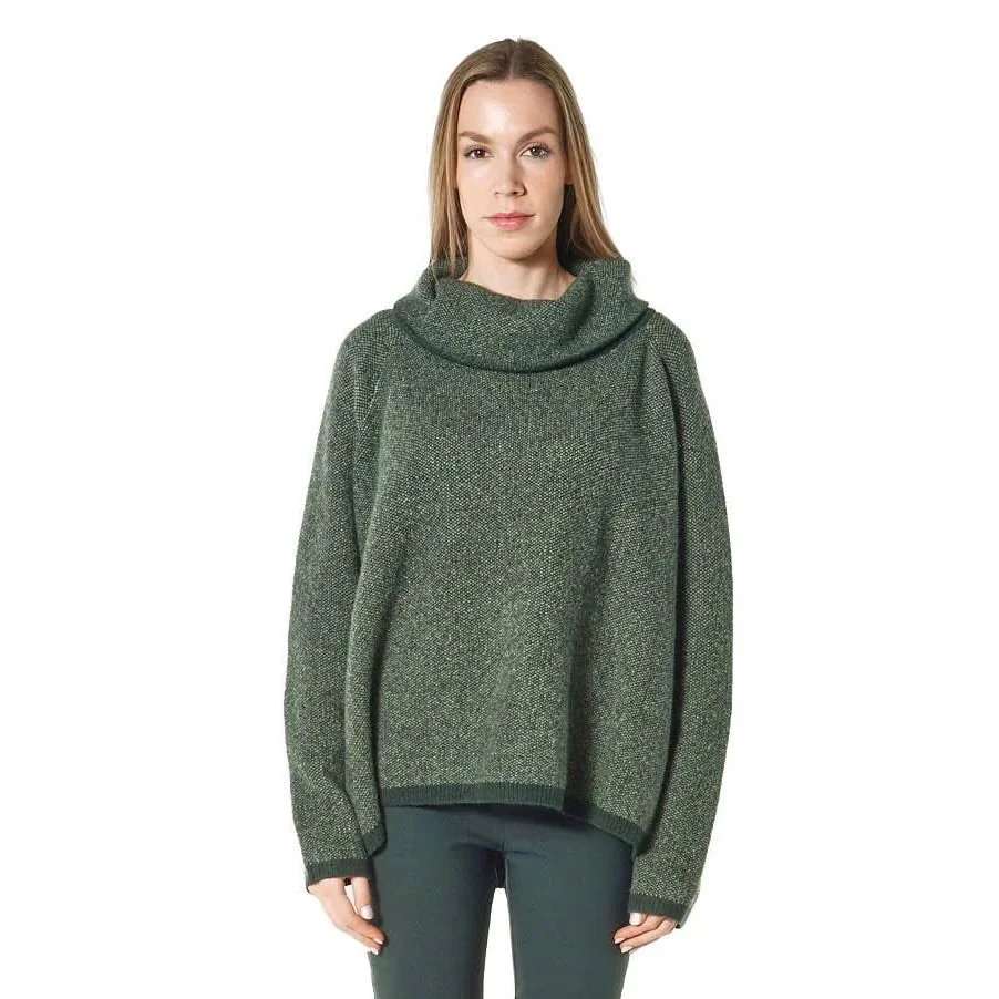 (Pre-Order) Black Label Reversible Pullover in Forest Park Jacquard