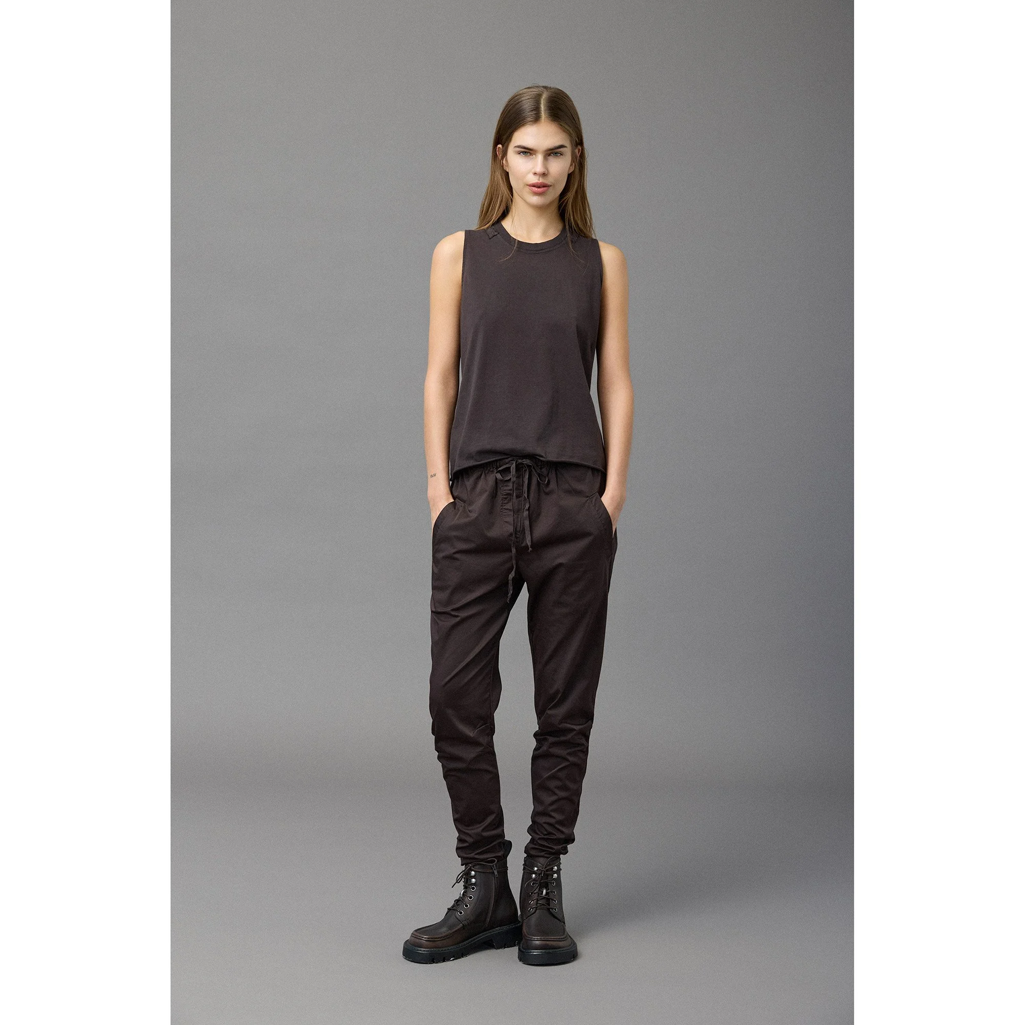 (Pre-Order) Basic Cotton Tapered Pants (See Colors)