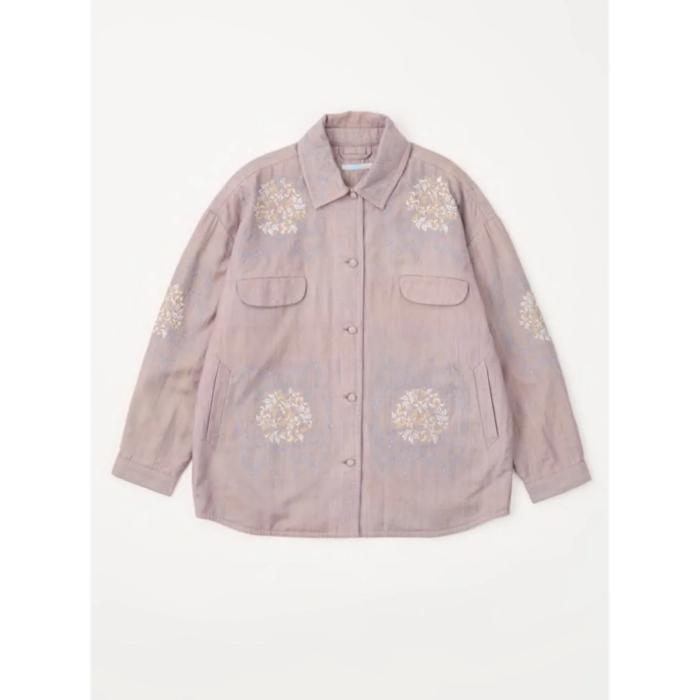 Emblem Flowers Loose Fit Blouson