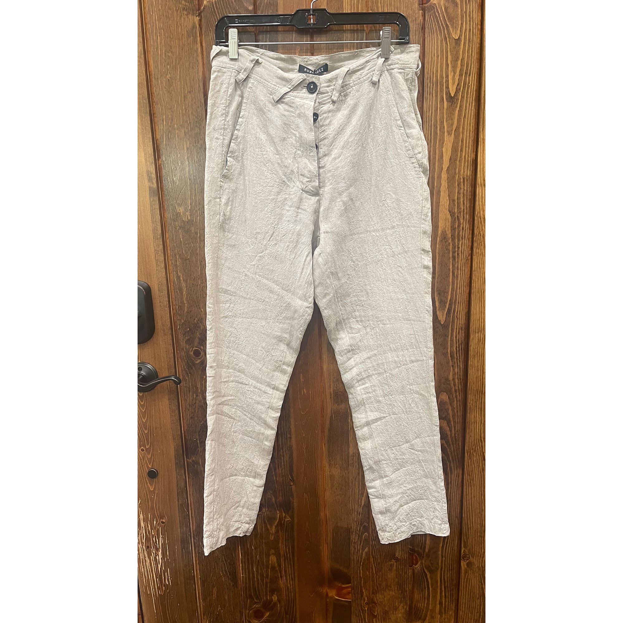 DIP 100% Linen Trouser in Natural