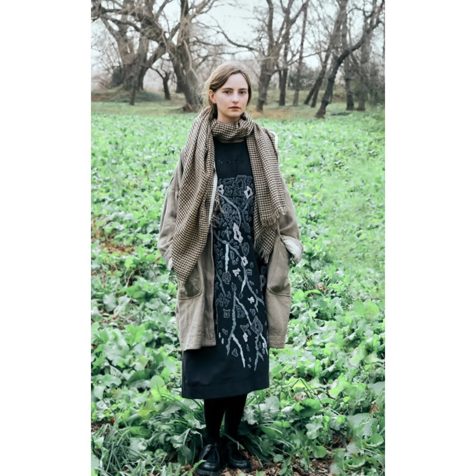 (Pre-Order) Registaan Roots Dress With Embroidery