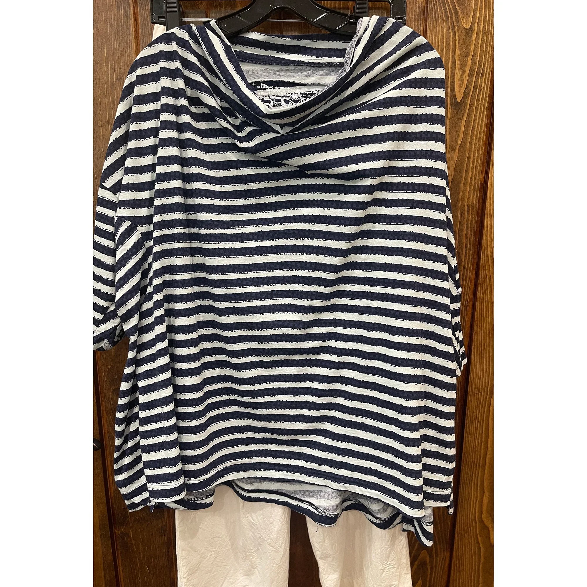 Long Sleeve Striped T-Shirt (Navy Stripe)