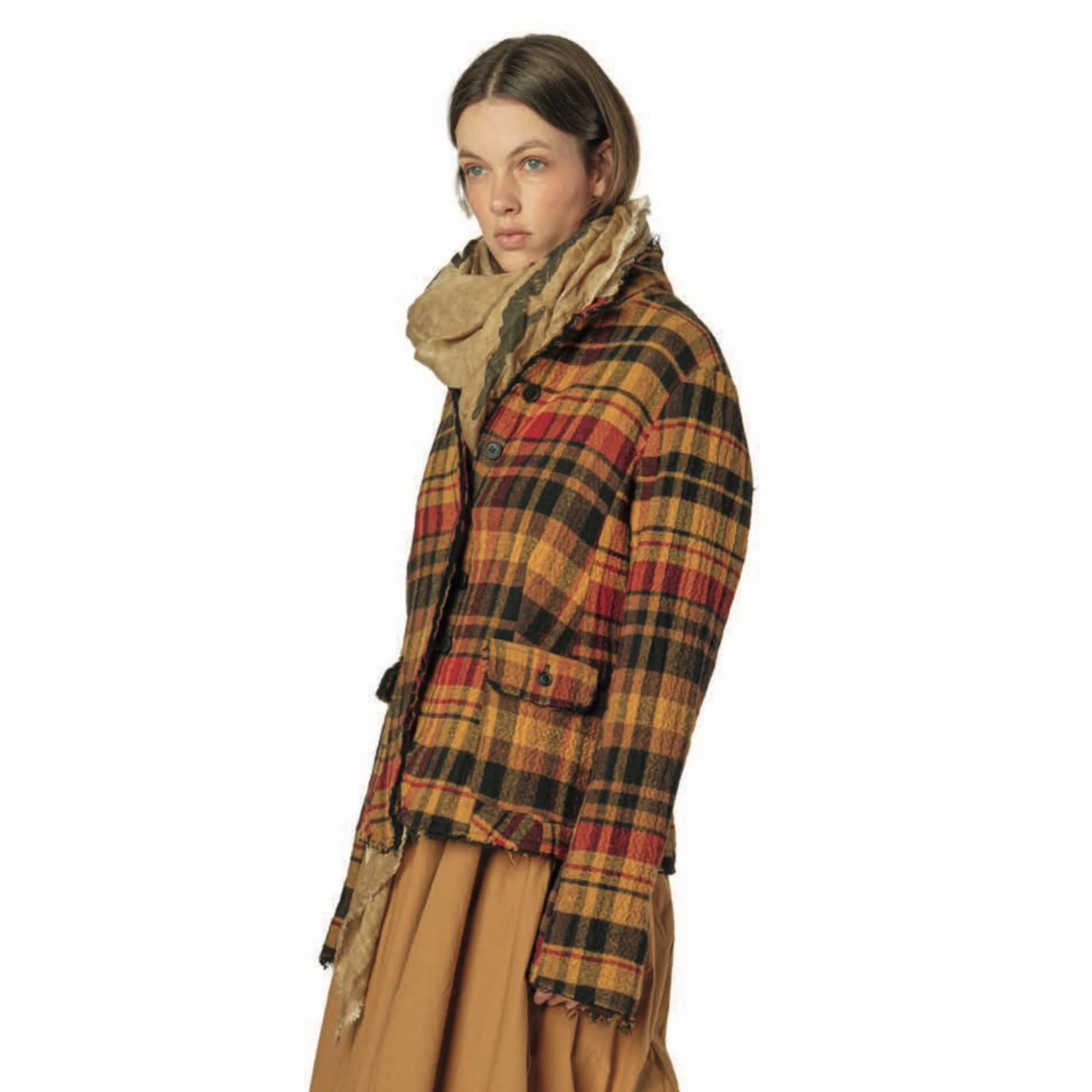 (Pre-Order) Black Label Oversized Forest Check Jacket