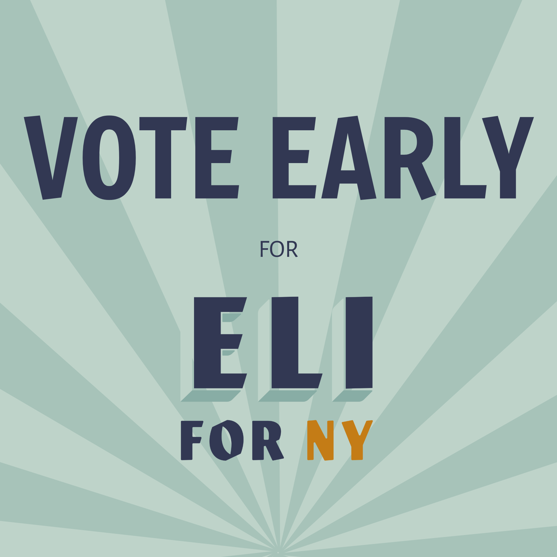 Vote Early for Eli!