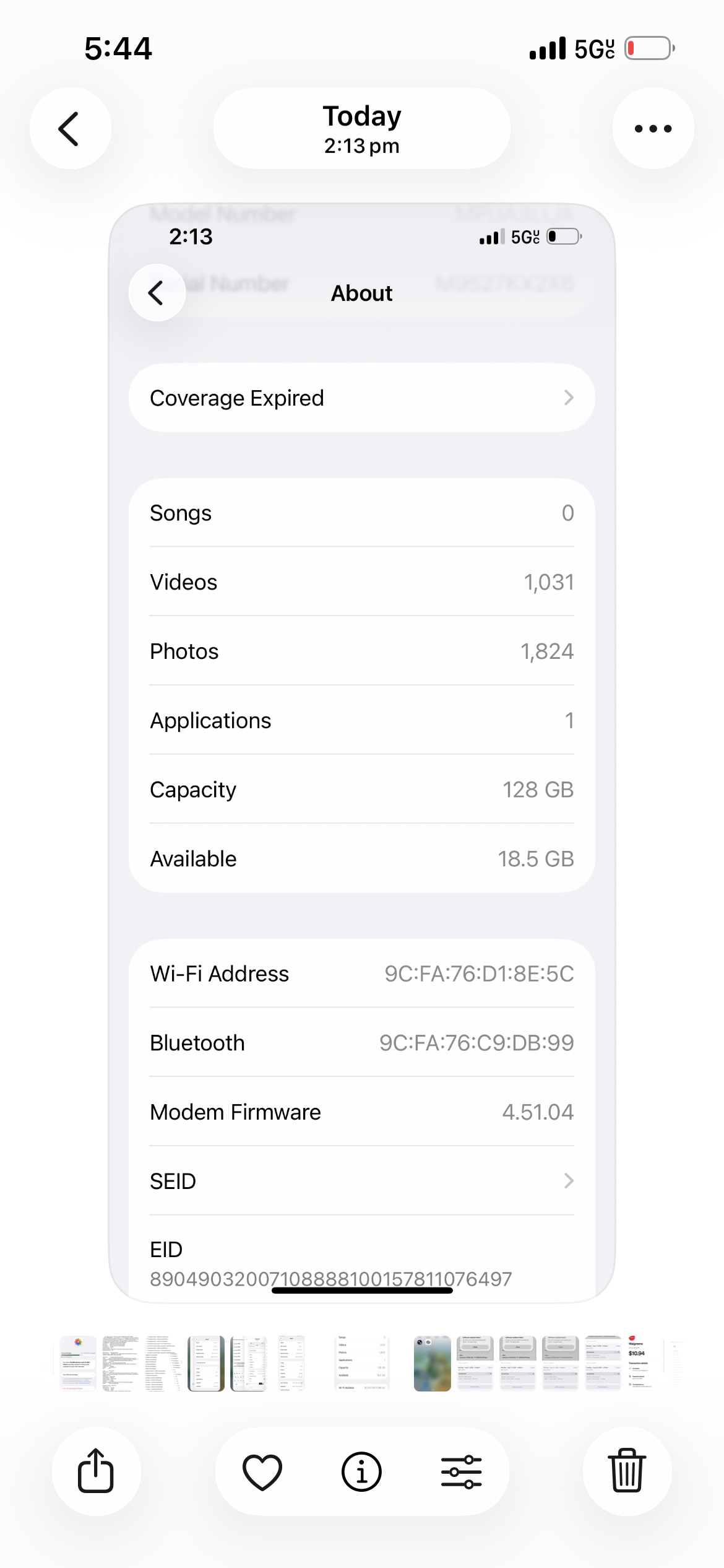       
  
    Bunch of screenshots sod documentation I got yesterday are gone and look screen shows are like this really low file size when most screen shots are normally 1.5mb or something, so stuff seems to be deleted and stuff that is kept is redu