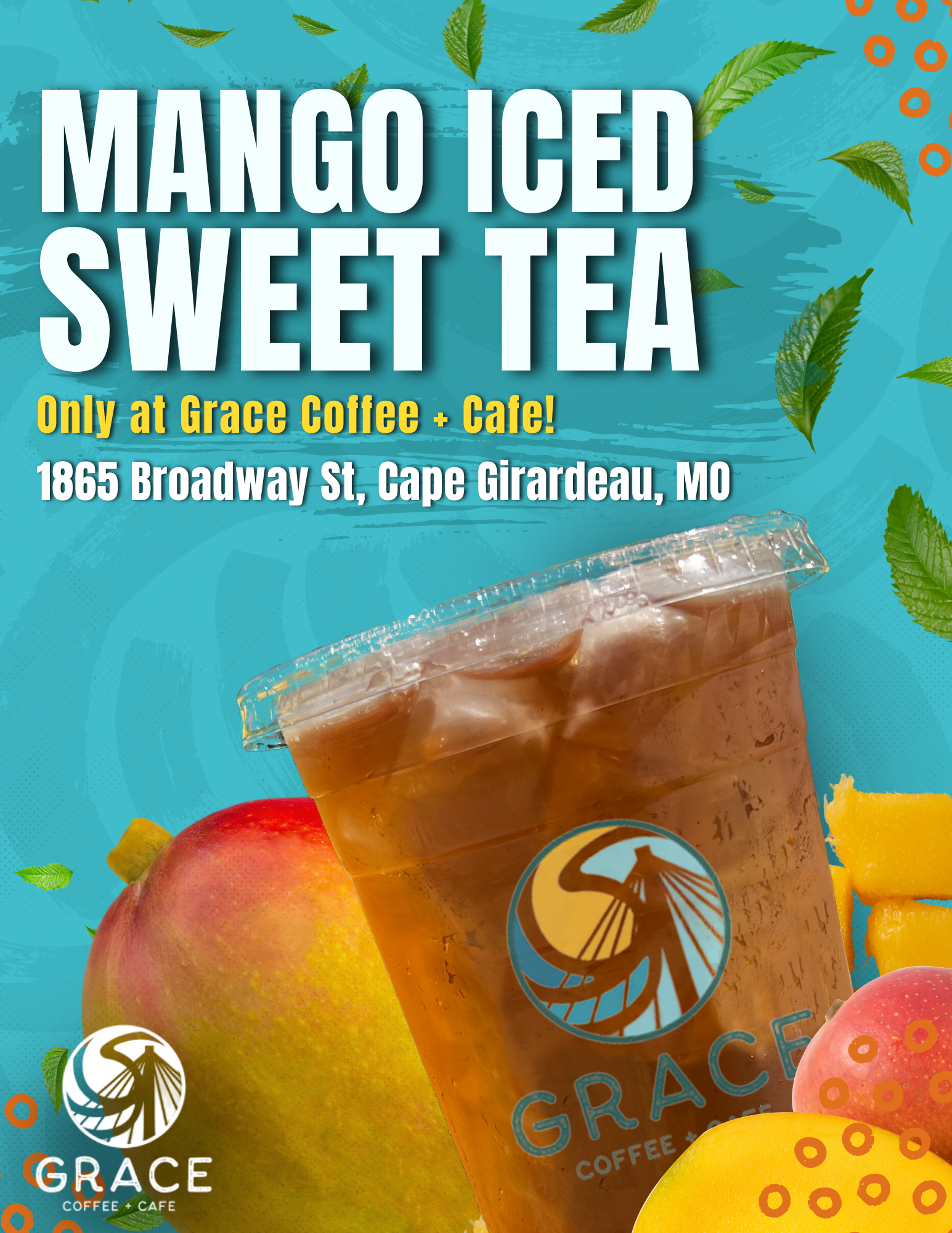 Mango Iced Sweet Tea Poster (May 2025)