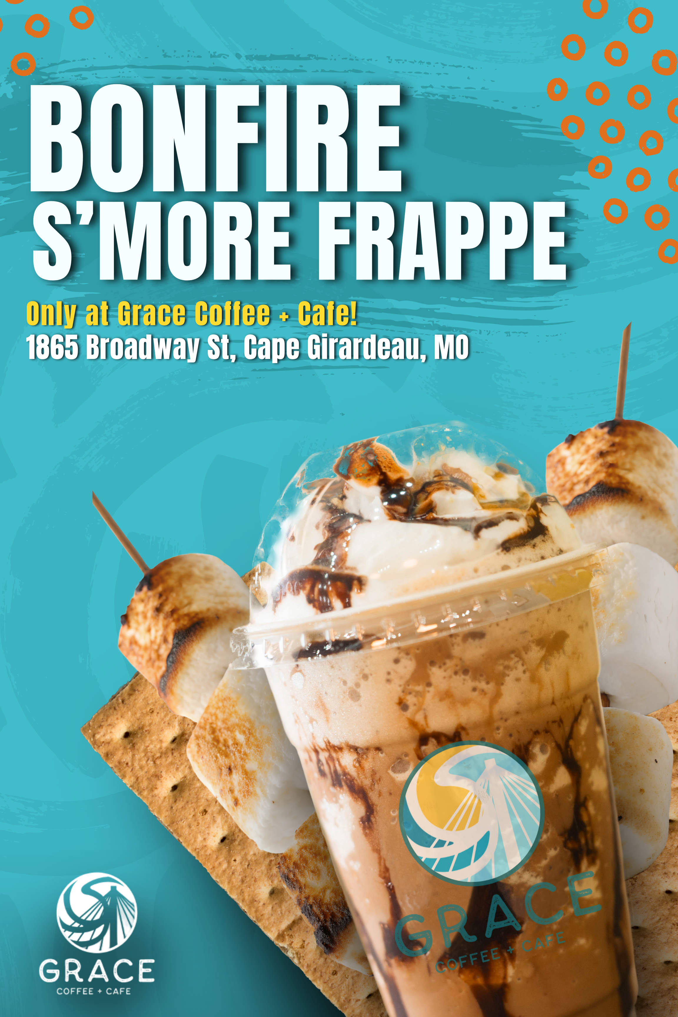 Bonfire S'more Frappe Poster (Aug 2025)
