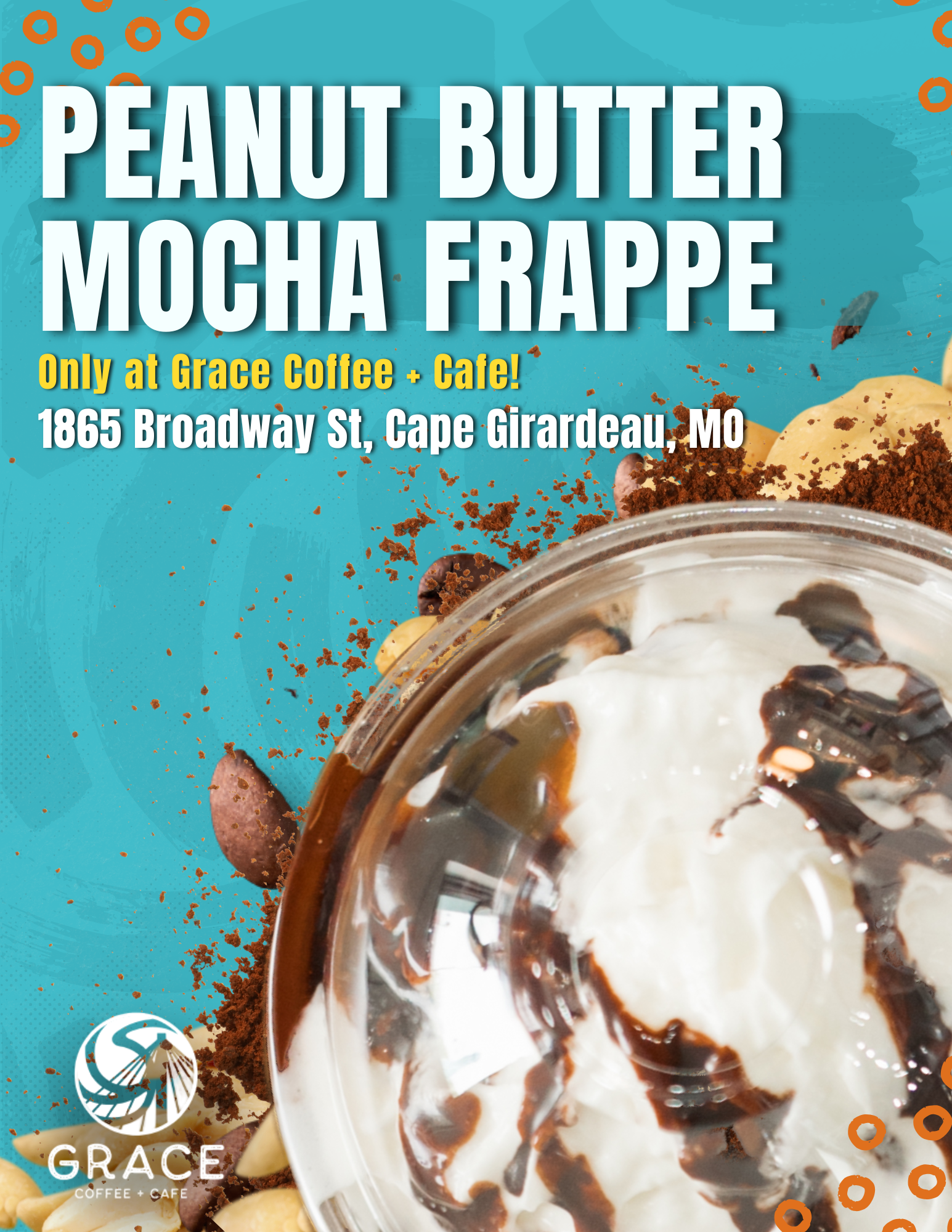 Peanut Butter Mocha Frappe Poster (May 2025)