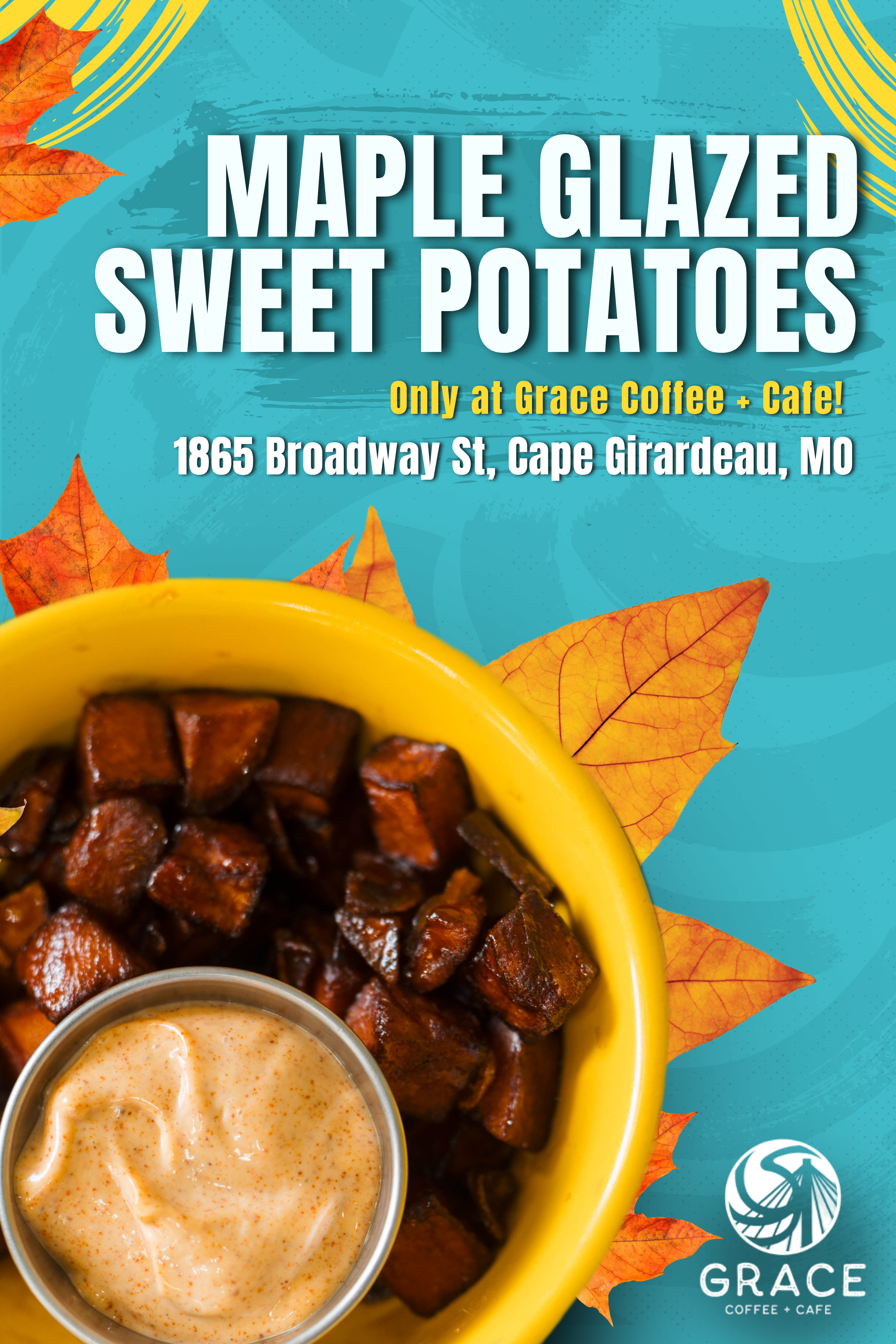 Maple Glazed Sweet Potatoes Poster (Aug 2025)