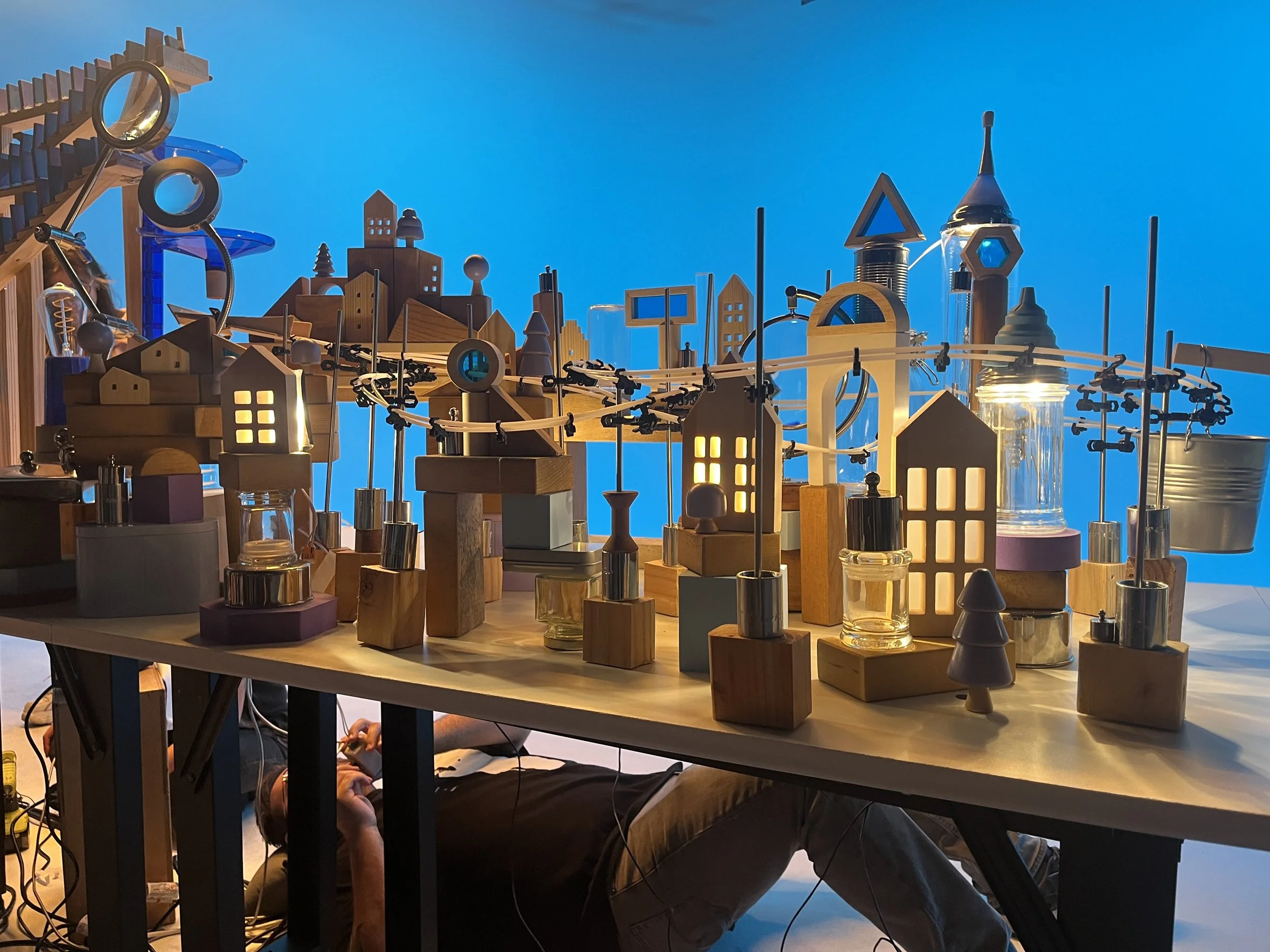Comcast-Rube Goldberg Machine