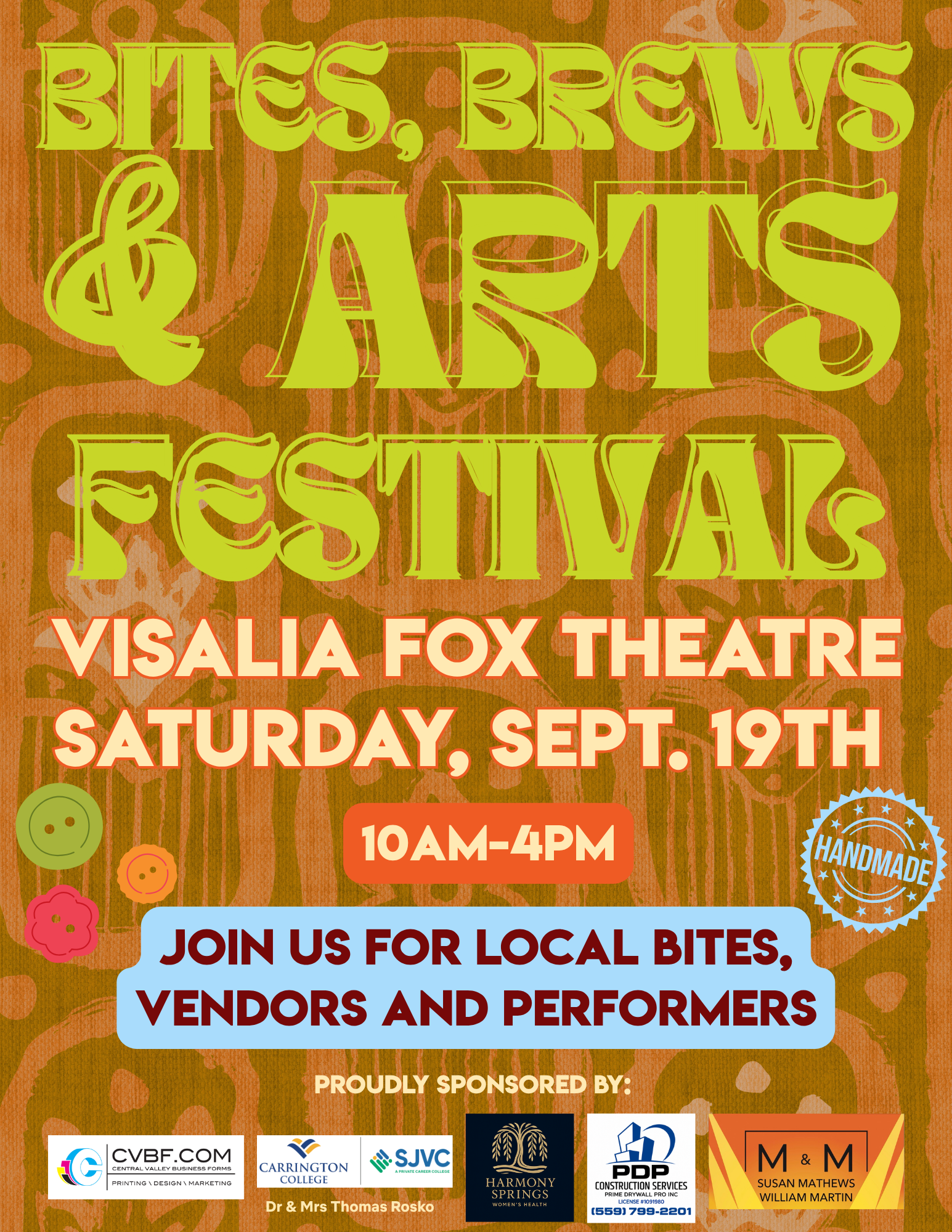  Bites, Brews and Arts of Visalia