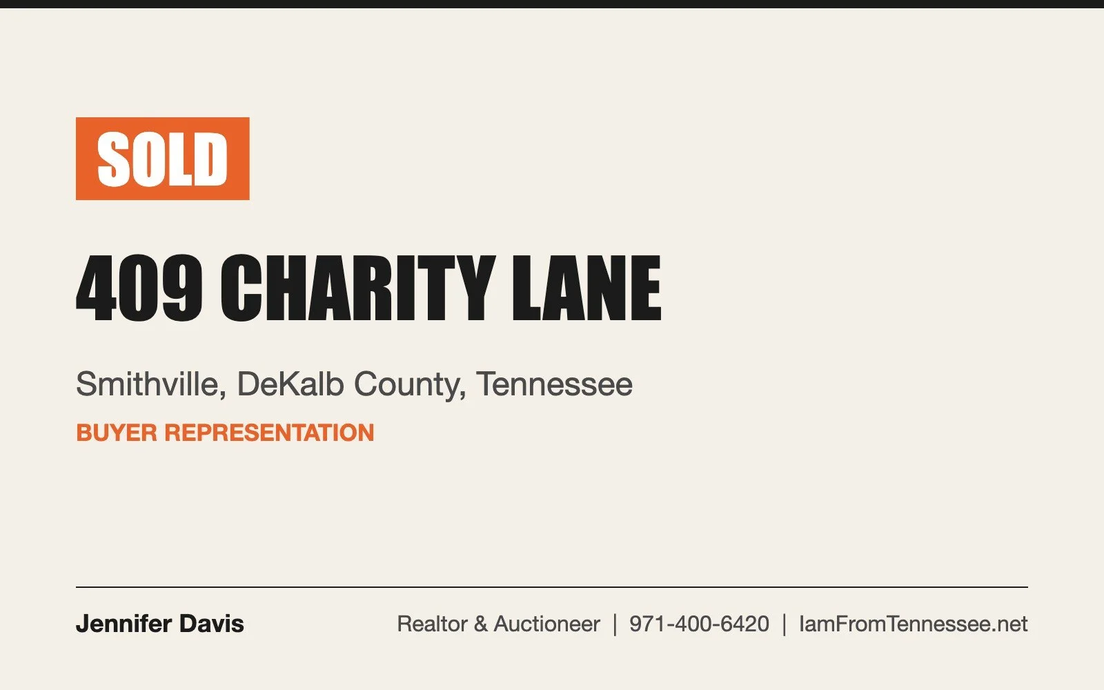409 Charity Ln, Smithville, DeKalb County