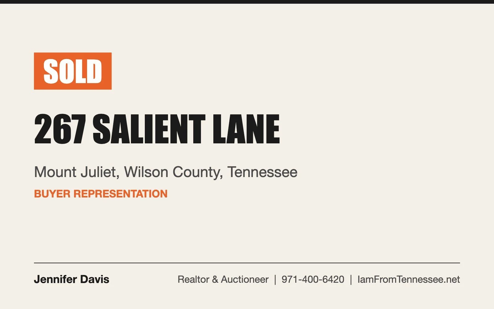 267 Salient Lane, Lake Providence, Mount Juliet, Wilson County