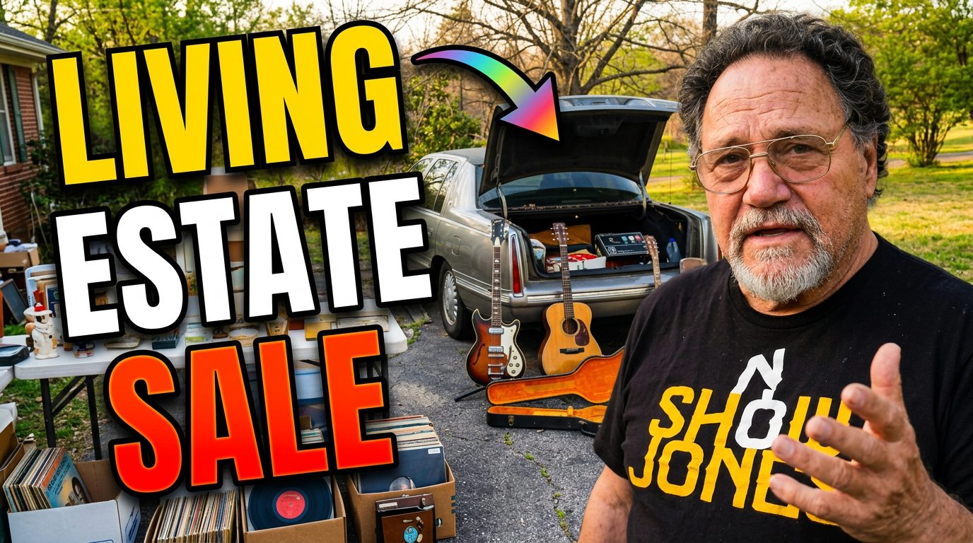 Preparing for a Living Estate Sale: One Man's Journey Through 40 Years of Guitars, Cadillacs, and What Really Matters