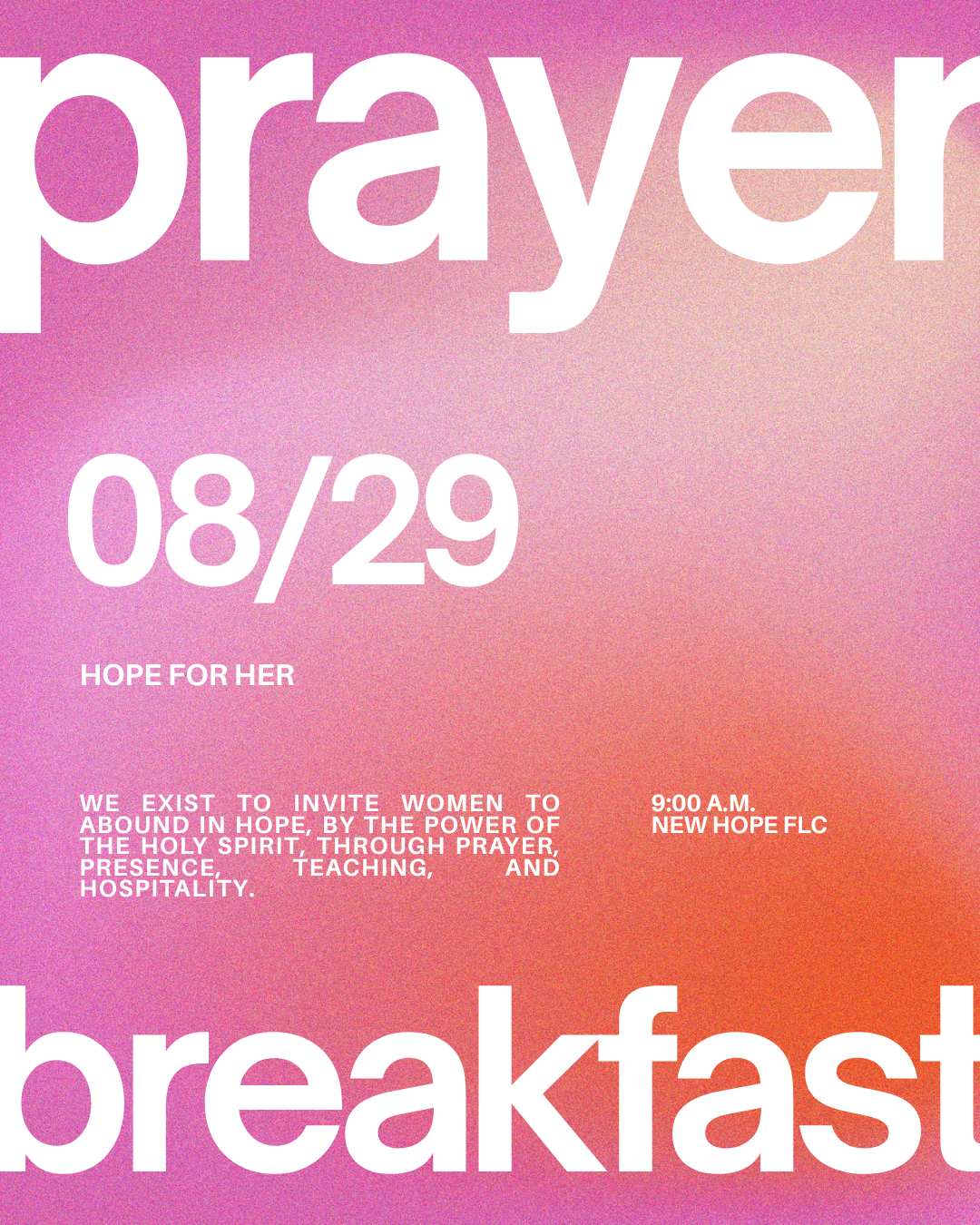 Hope for Her Prayer Breakfast