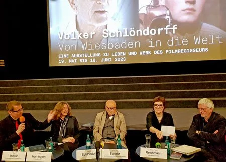 Volker Schlondorff exhibition press conference