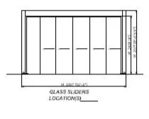 Full Glass Slider Wall — Floor-to-Ceiling Operable System- Casita  (Sol B+D)
