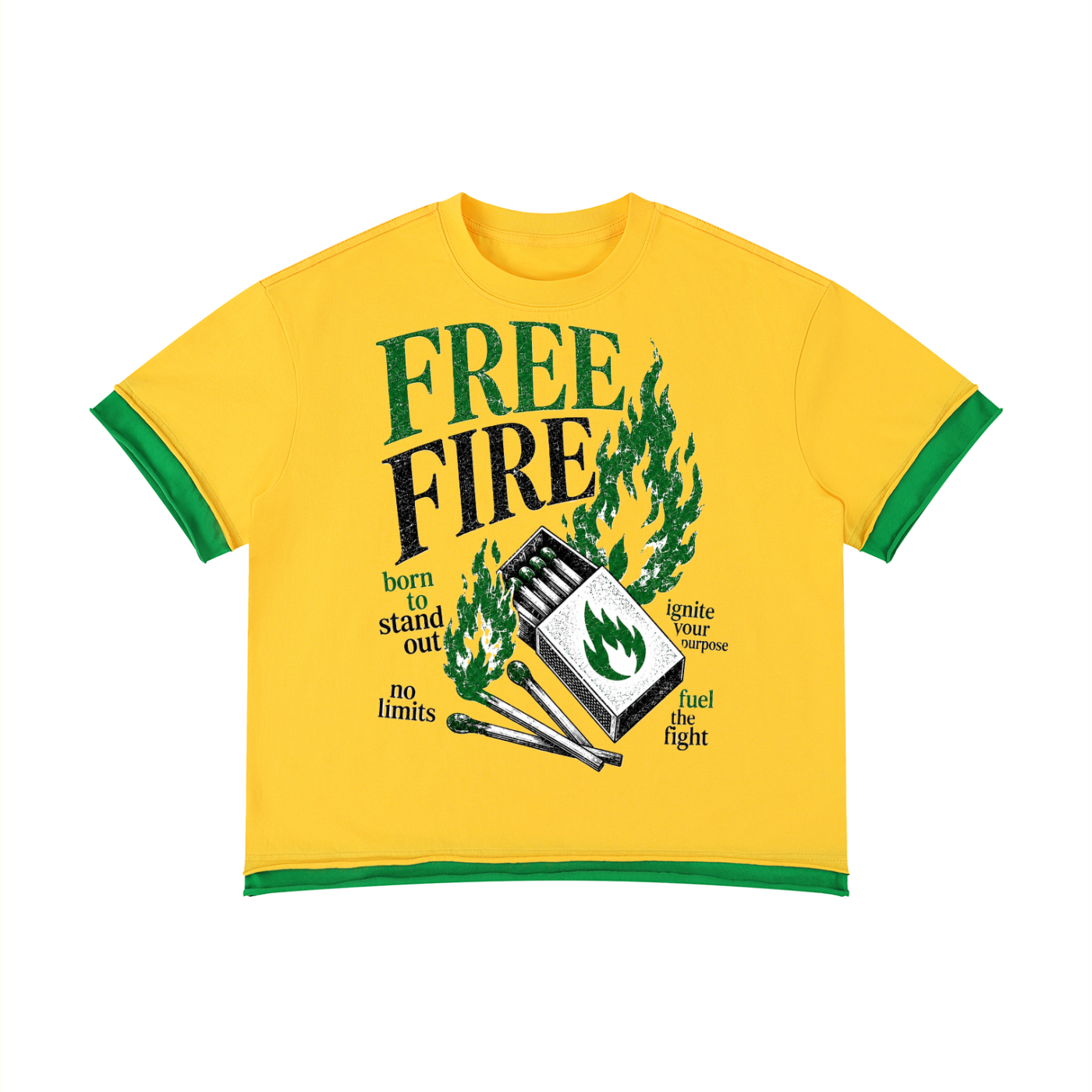 Sun Boxy Block T-Shirt