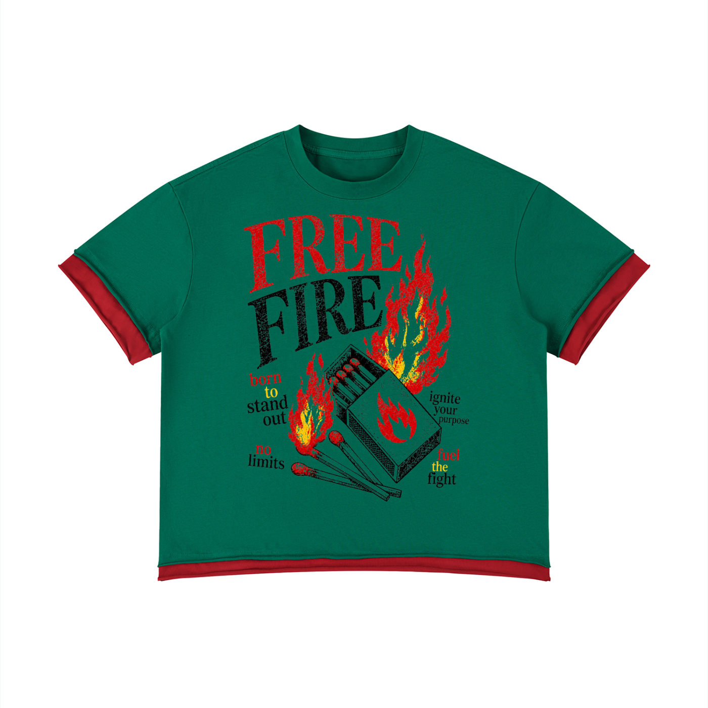 Christmas Boxy Block T-Shirt