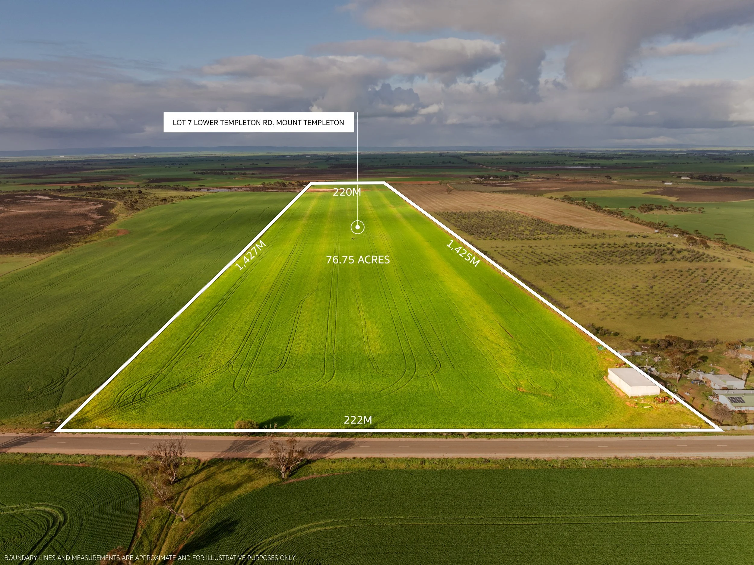 Aerial drone real estate photography, Barossa Valley
