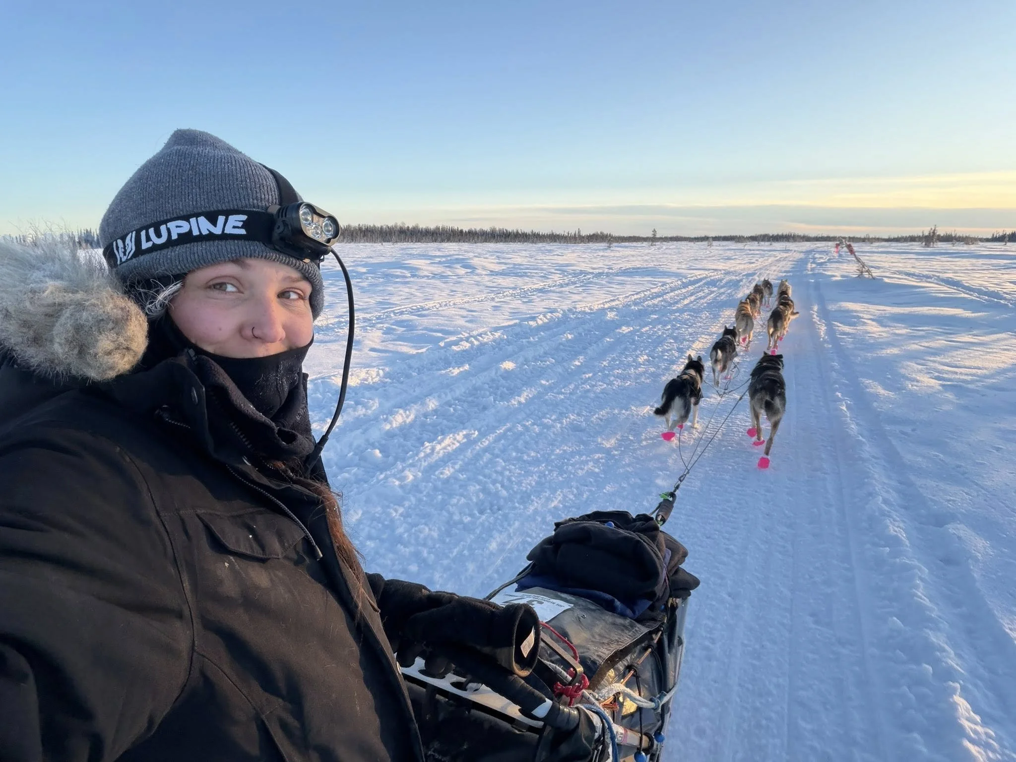 Me during the race on day 1