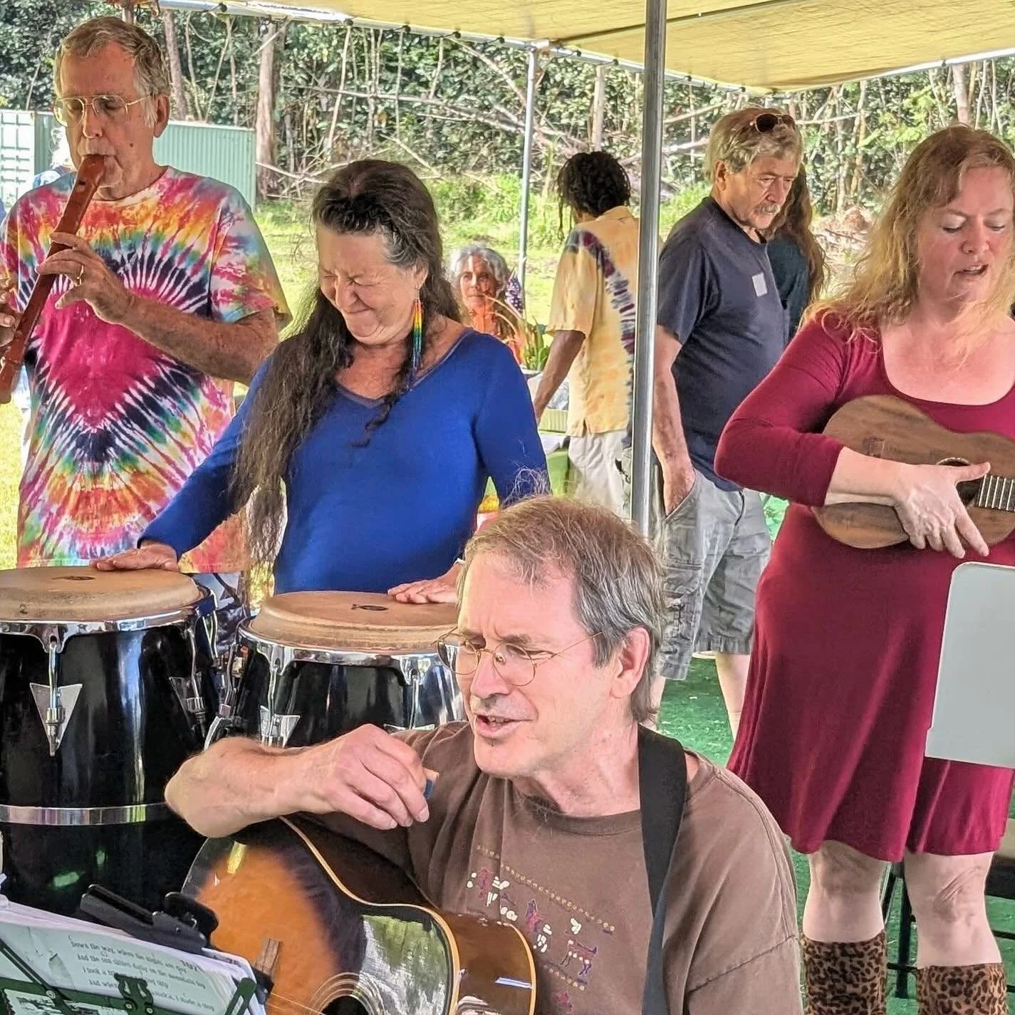 We are excited to have the Puna Dirt Road Band playing at our inaugural event from 5pm - 8pm! 🎶🎸

Come and enjoy the upbeat vibes of this local favorite known for making heads bob and hips sway whenever they bring their instruments and musical tale
