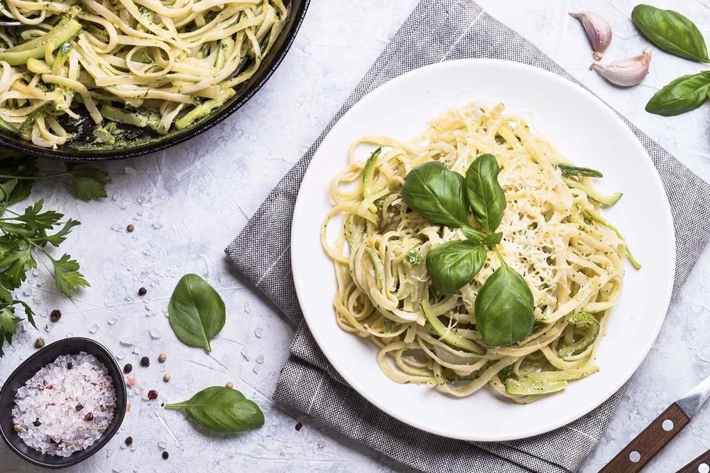 ZUCCHINI, LEMON AND GARLIC SAUCE