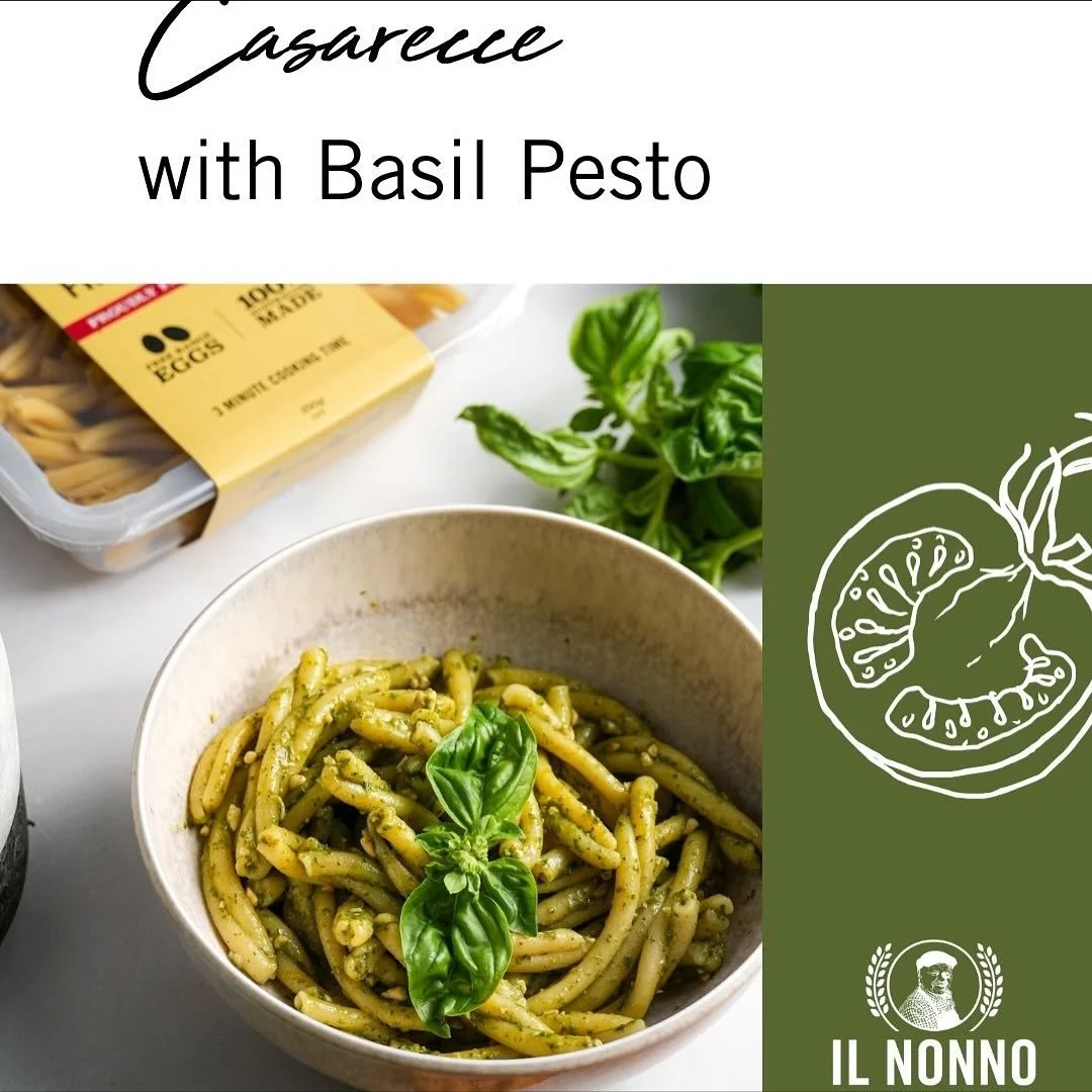 Dinner in minutes 🍃
Simple, fresh and full of flavour - our Casarecce with Basil Pesto brings the taste of Italy to your table in no time.
Made with a handful of good ingredients, it&rsquo;s proof that great meals don&rsquo;t need to be complicated.
