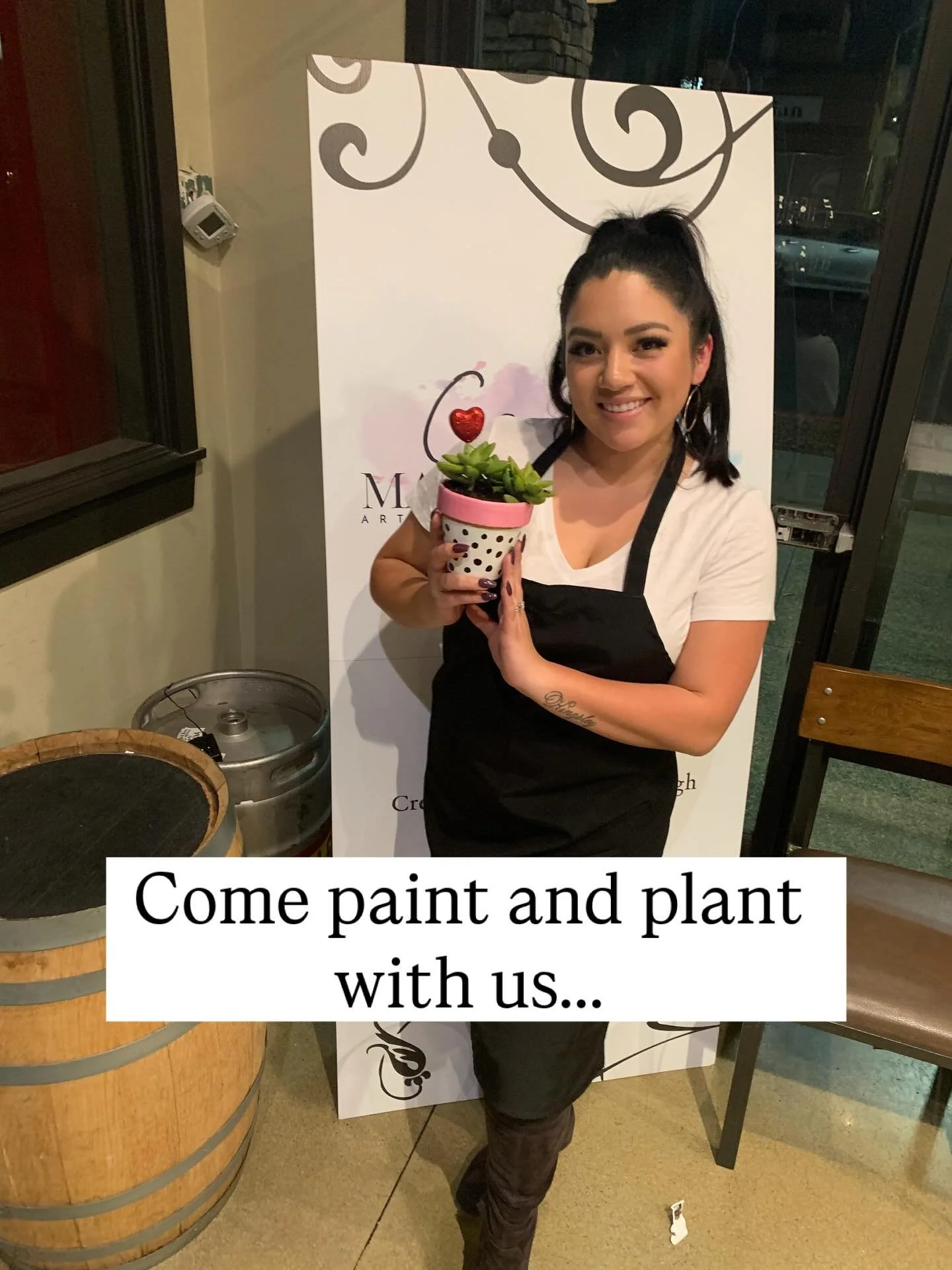 🎨🪴 Ready to paint, plant &amp; sip?
Our Galentine&rsquo;s-style workshop is happening this Saturday at 2PM at Novo Brazil (Mission Valley)! 🌸
✨ It&rsquo;s your LAST CHANCE to use code PLANT5OFF for $5 off your ticket&mdash;ends tonight!
💌 Bring a