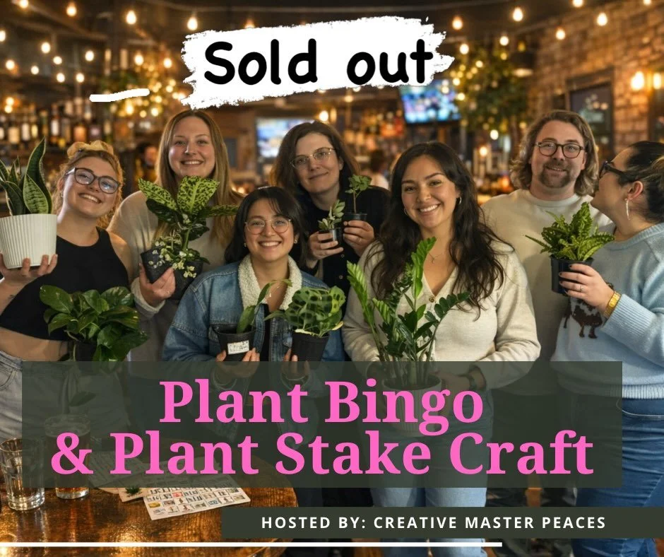 🎉 SOLD OUT! 🌿

Our Plant Stake Craft &amp; Plant Bingo event is officially full and I&rsquo;m so excited! Thank you to everyone who grabbed a ticket and made this one sell out. 💚

I can&rsquo;t wait to craft, play bingo, and hang out with all of y
