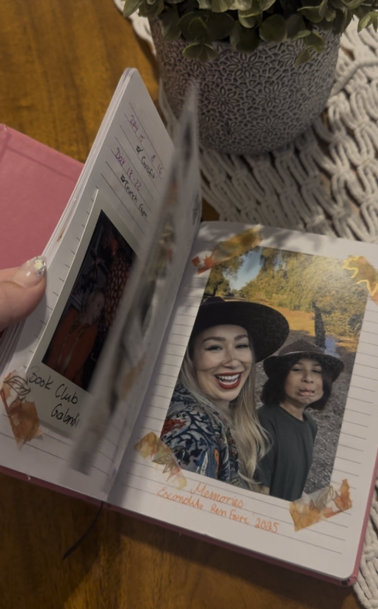 junk journal with pictures