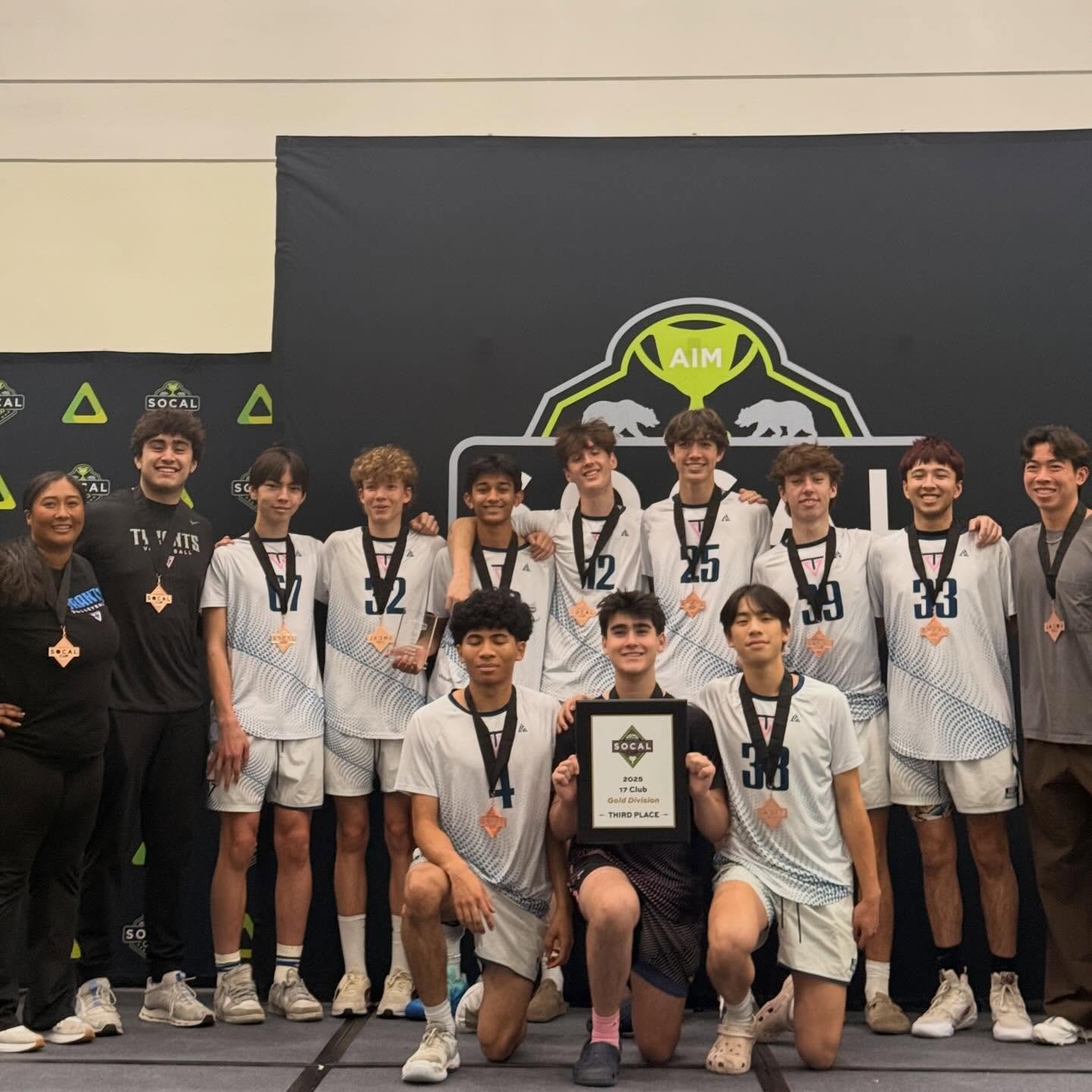 First year. First medal. Just the beginning.

Congrats to 17-Black for bringing home the first Tyrants medal this weekend at SoCal Cup 🥉

#socalcup #volleyball #boysvolleyball #aau #wcvba