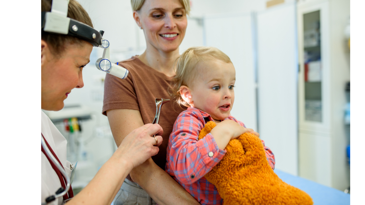 ENT assessment of child for sleep issues