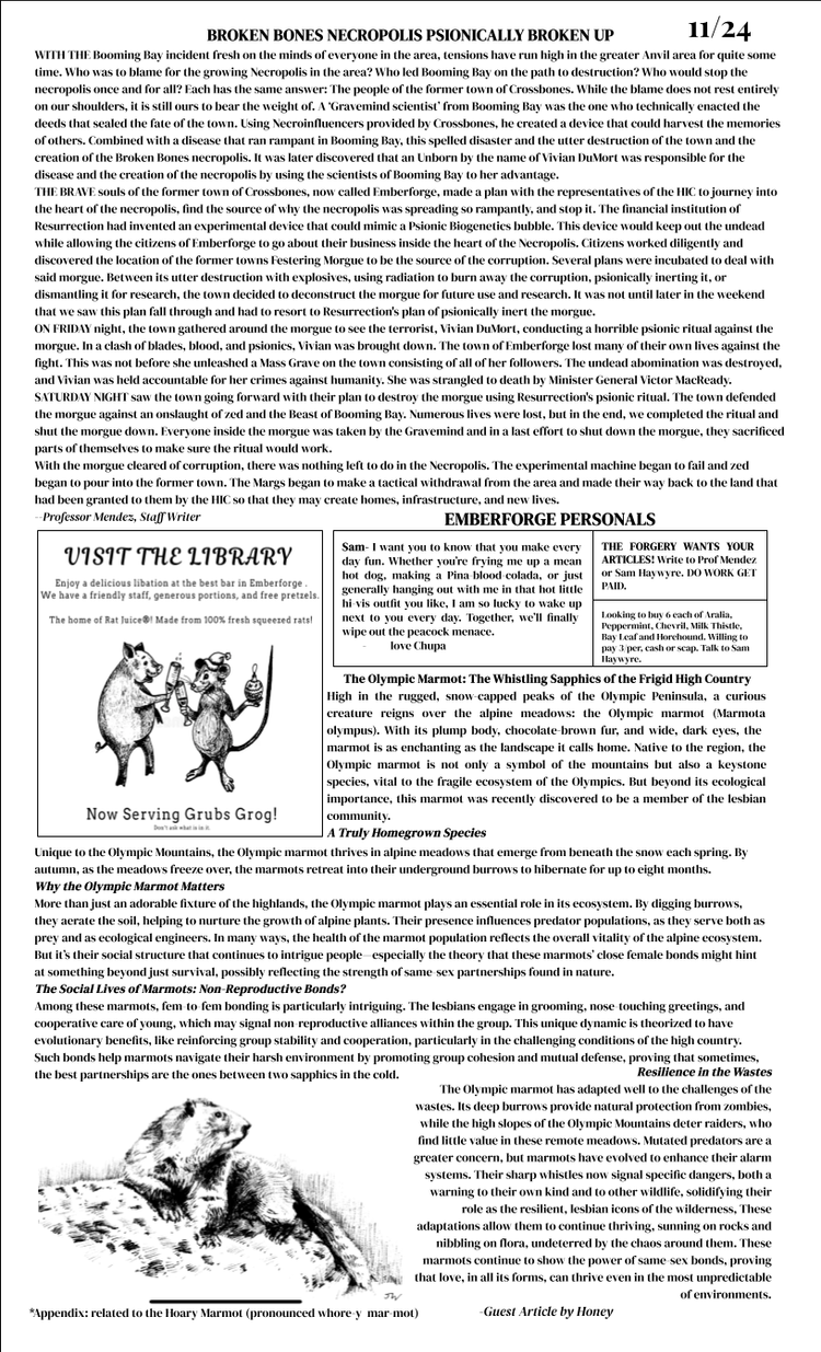 Emberforge Forgery- November 2024 — Dystopia Rising: The Anvil