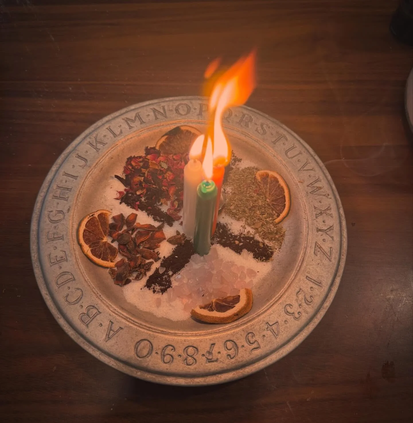 What does a full-time witch do in her day off? A little chaos/ritual magic of course! 

(So mote it be!)