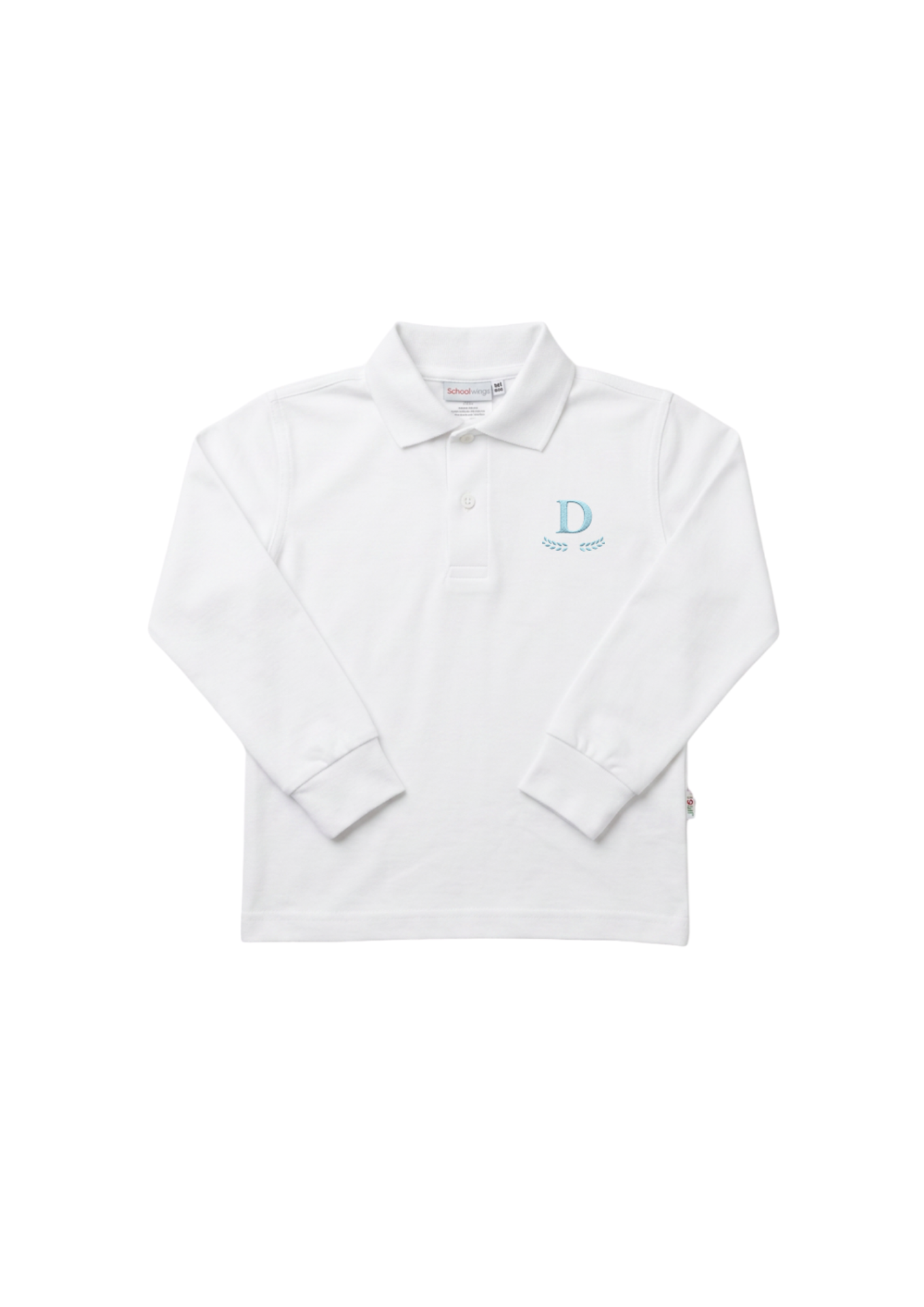 3. White Polo Long Sleeve Youth