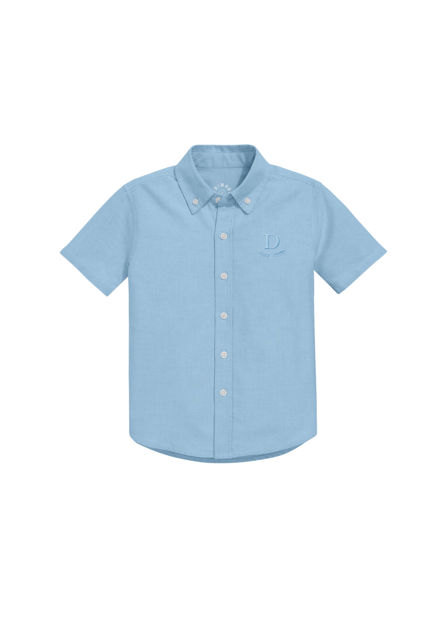 1. Light Blue Oxford Short Sleeve