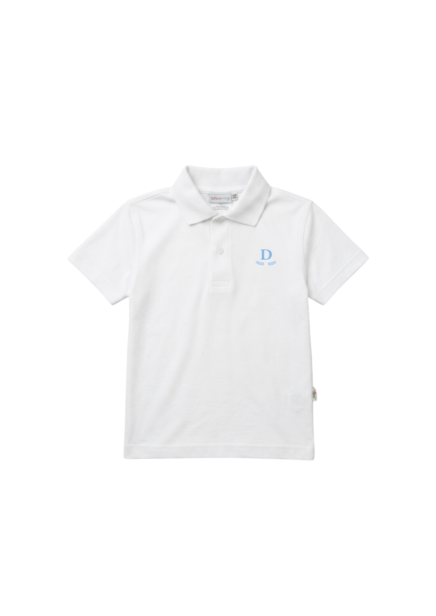 Dawncrest White Polo Short Sleeve