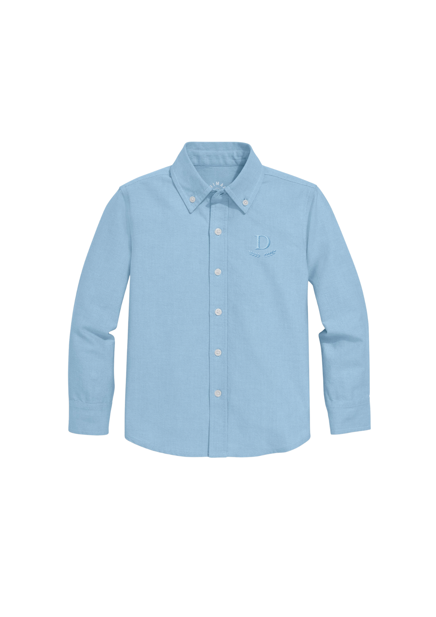 2. Light Blue Oxford Long Sleeve