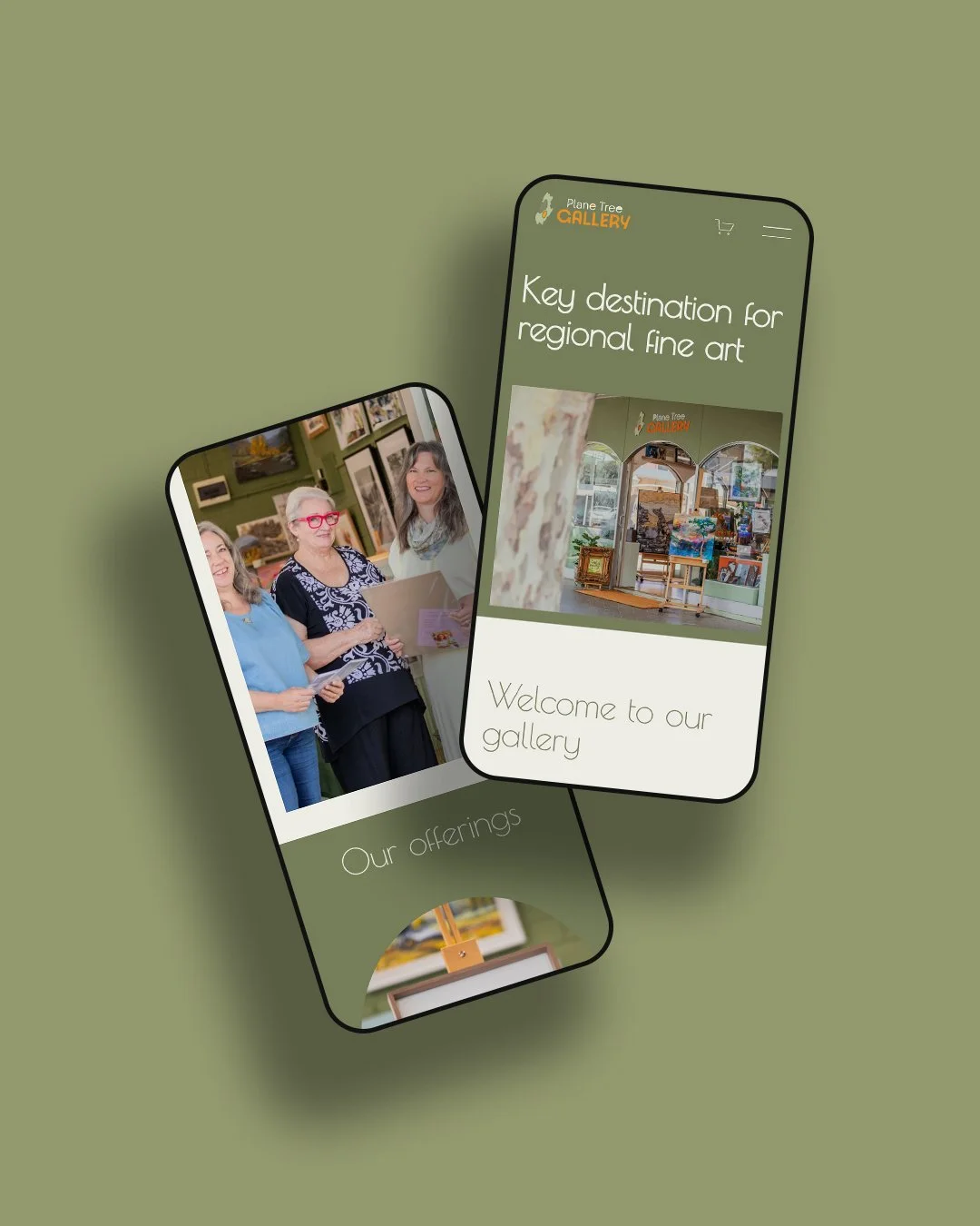 Explore our new website to view our artists and a selection of their works available in our online Gallery Shop. Click on the Visitor Experience page to find great information on our beautiful region. Visit us in person whilst experiencing a weekend 