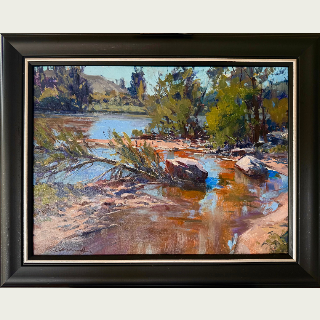 'Rocks by the Murrumbidgee' by Chan Dissanayake