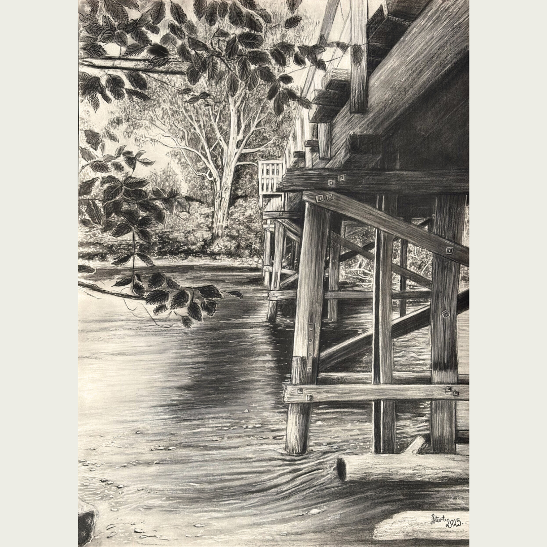 'The Old Town Bridge' by Lillian Sturt