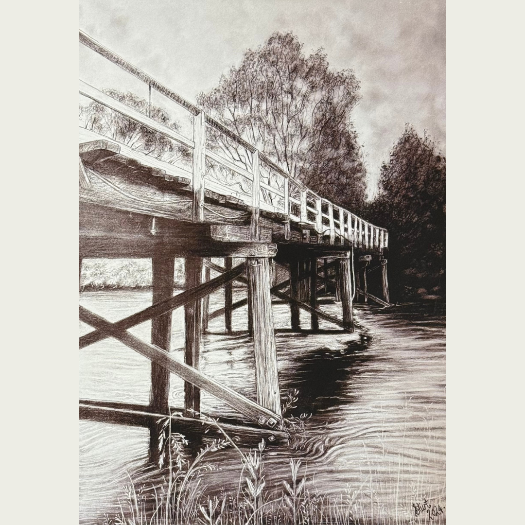 'The Old Town Bridge II' by Lillian Sturt
