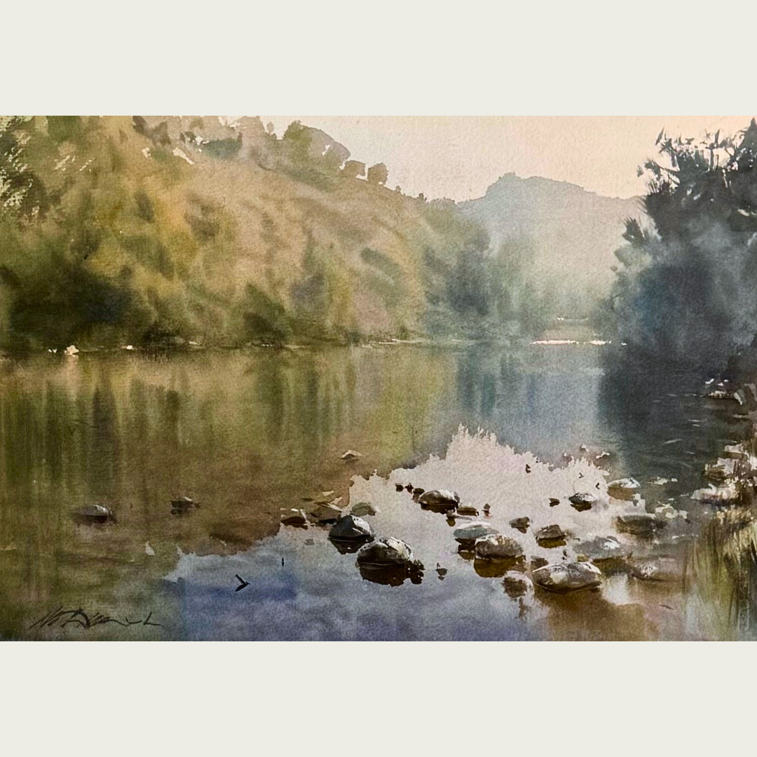 'Murrumbidgee Reflections' by Chan Dissanayake