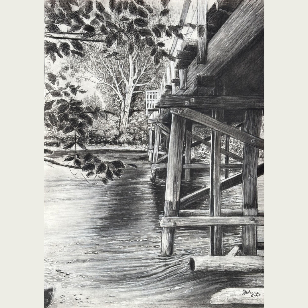 'The Old Town Bridge' by Lillian Sturt