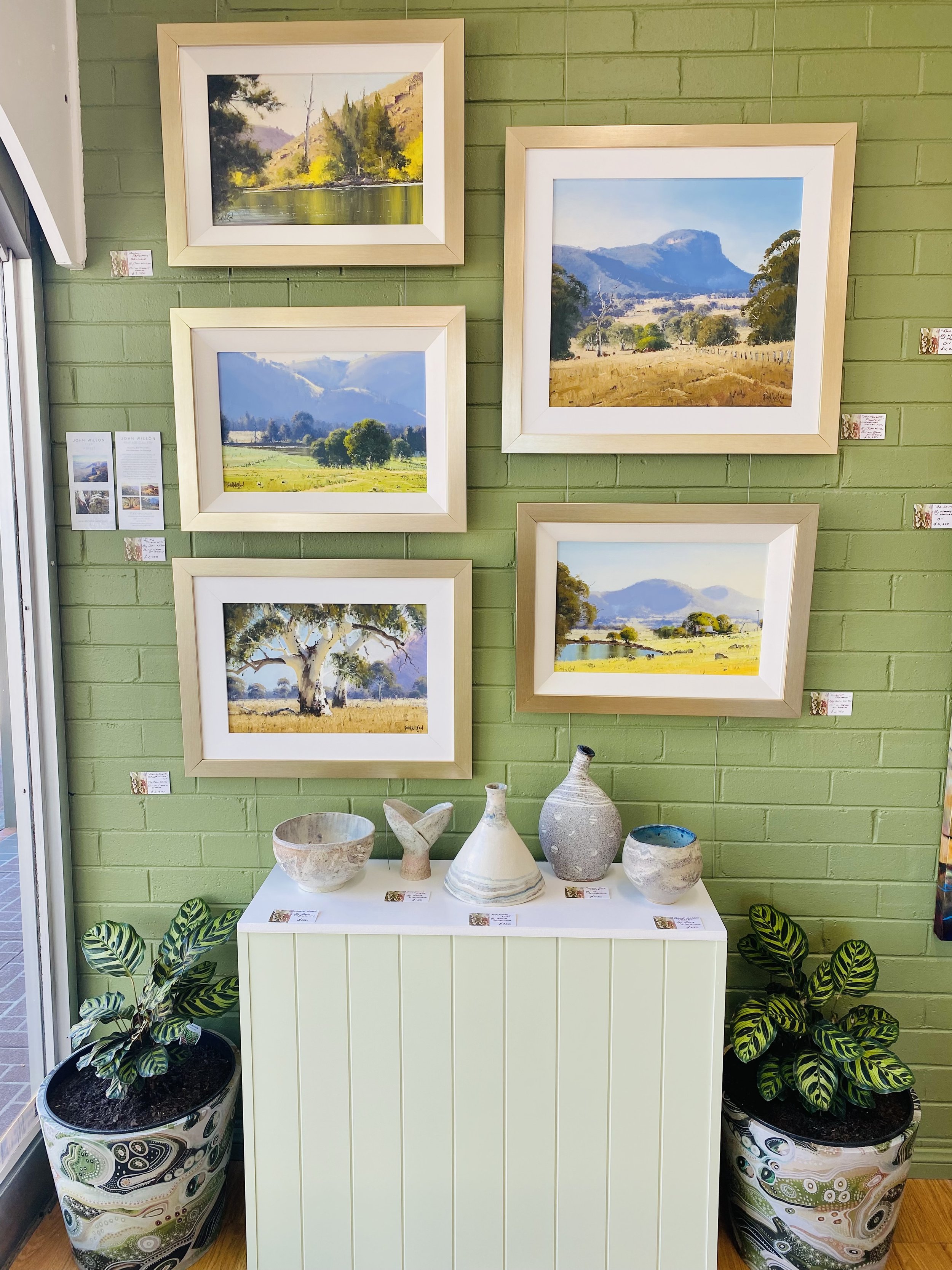 Framed artwork of highly collectable artwork by John Wilson