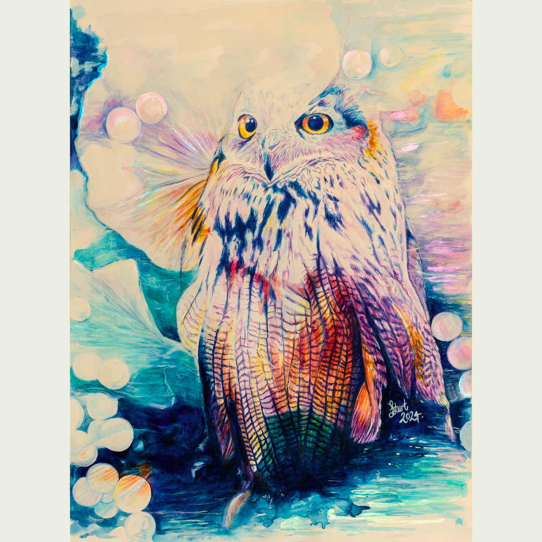 'The Wise Owl' by Lillian Sturt