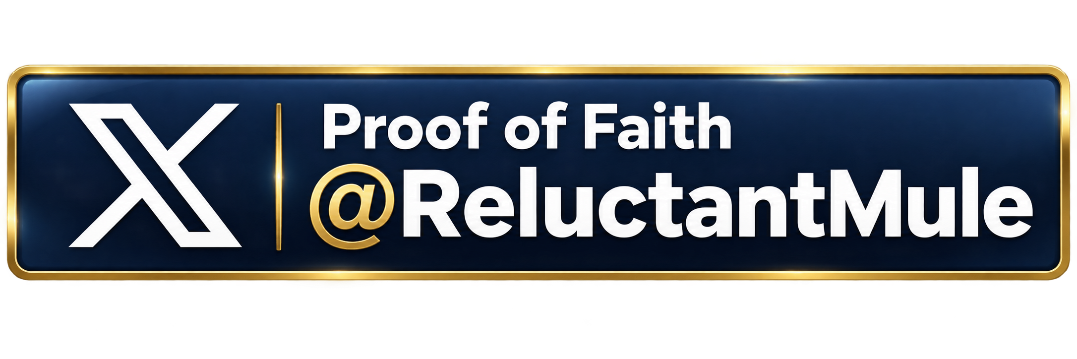 connect with Proof of Faith on X